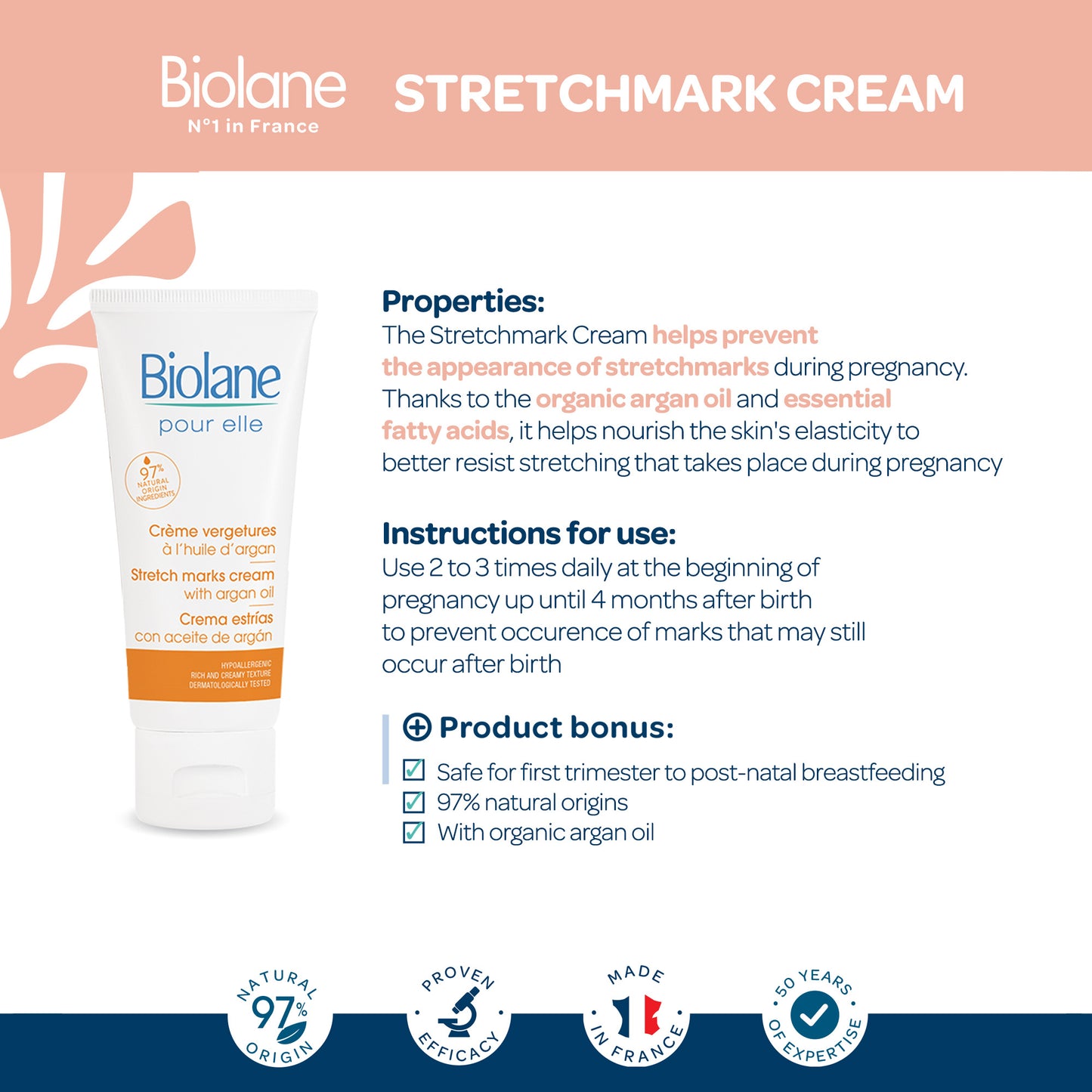 Biolane Stretchmark Cream