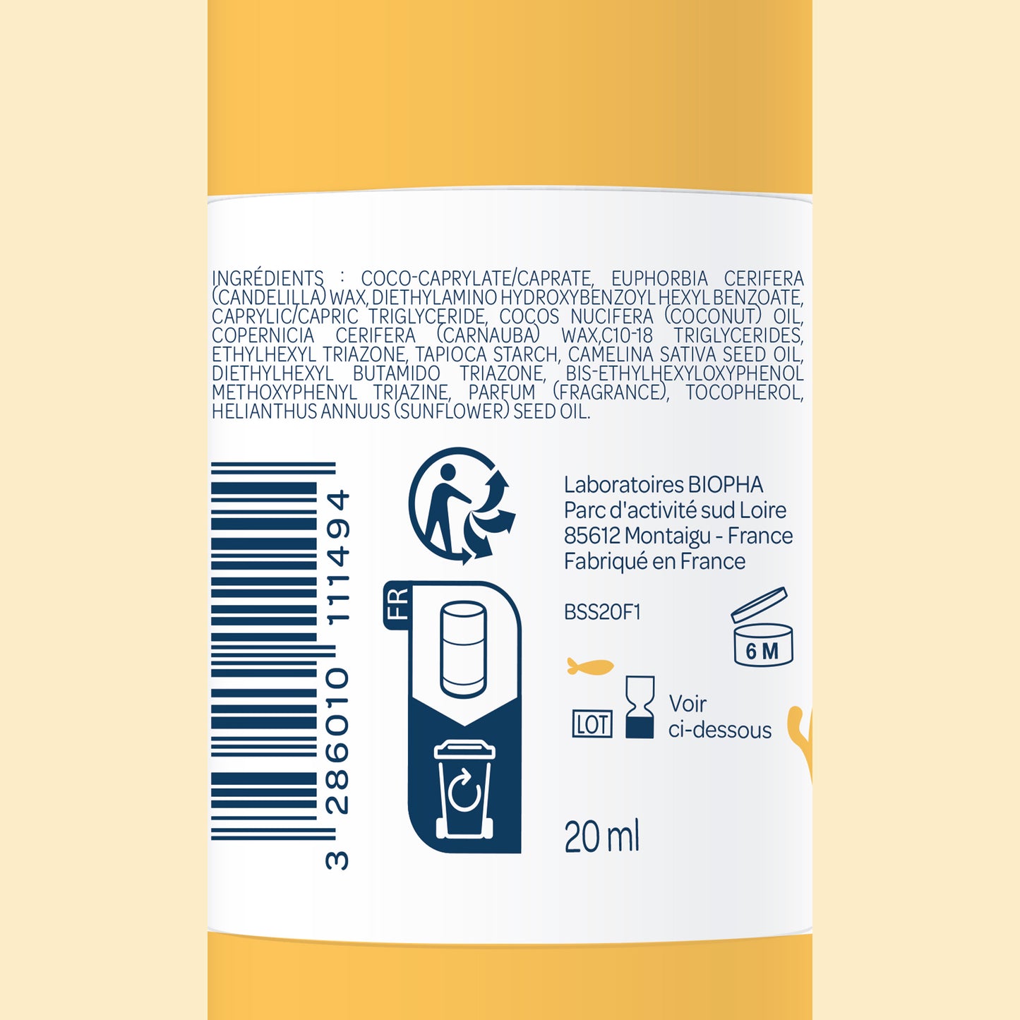 Biolane Baby Sunstick SPF 50+