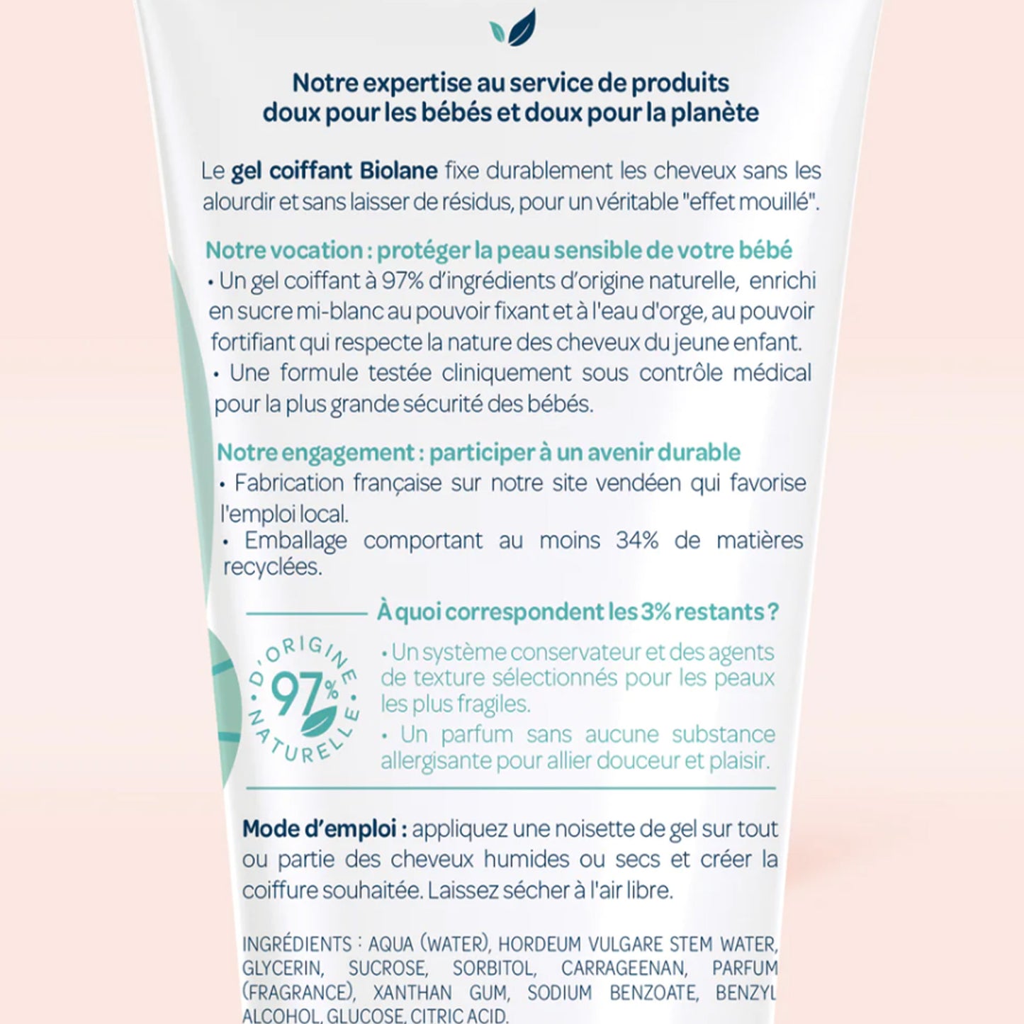 Biolane Styling Hair Gel