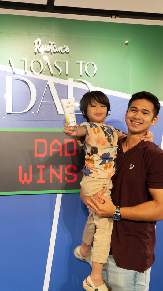 A Toast for Dad: Father and Son Pure Biolane Moments