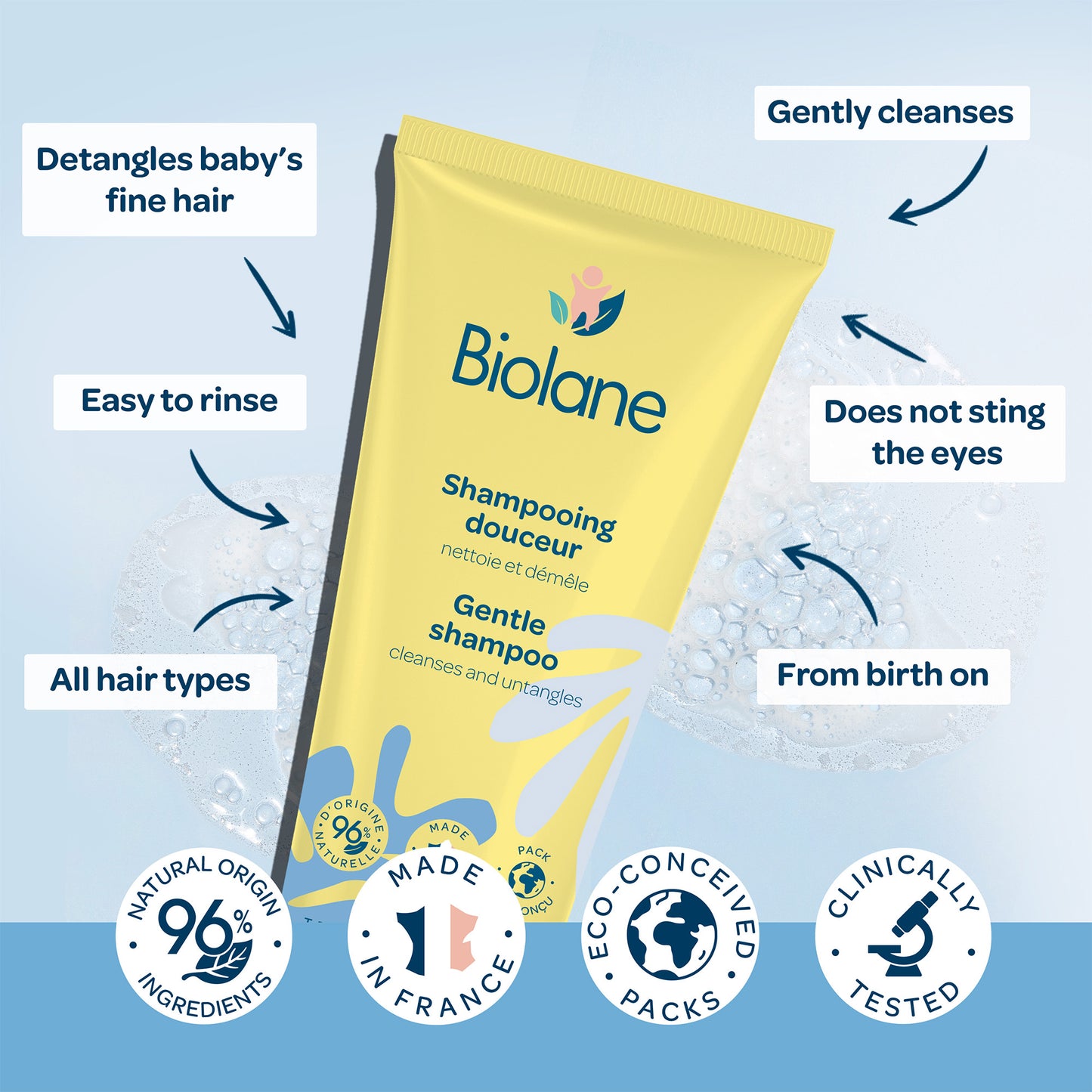 Biolane Gentle Shampoo 200 ml
