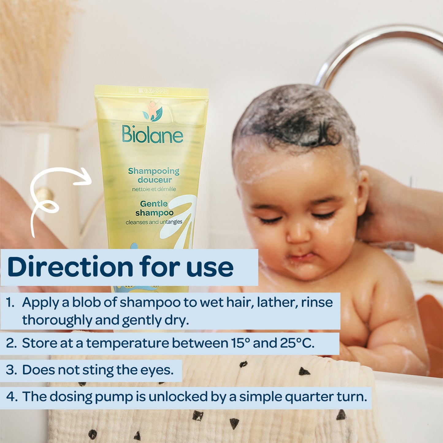 Biolane Gentle Shampoo 200 ml