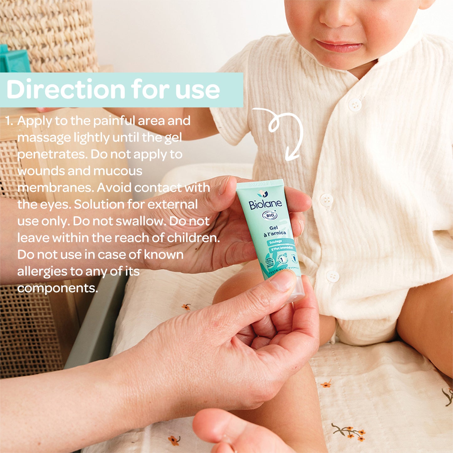 Biolane Organic Arnica Gel
