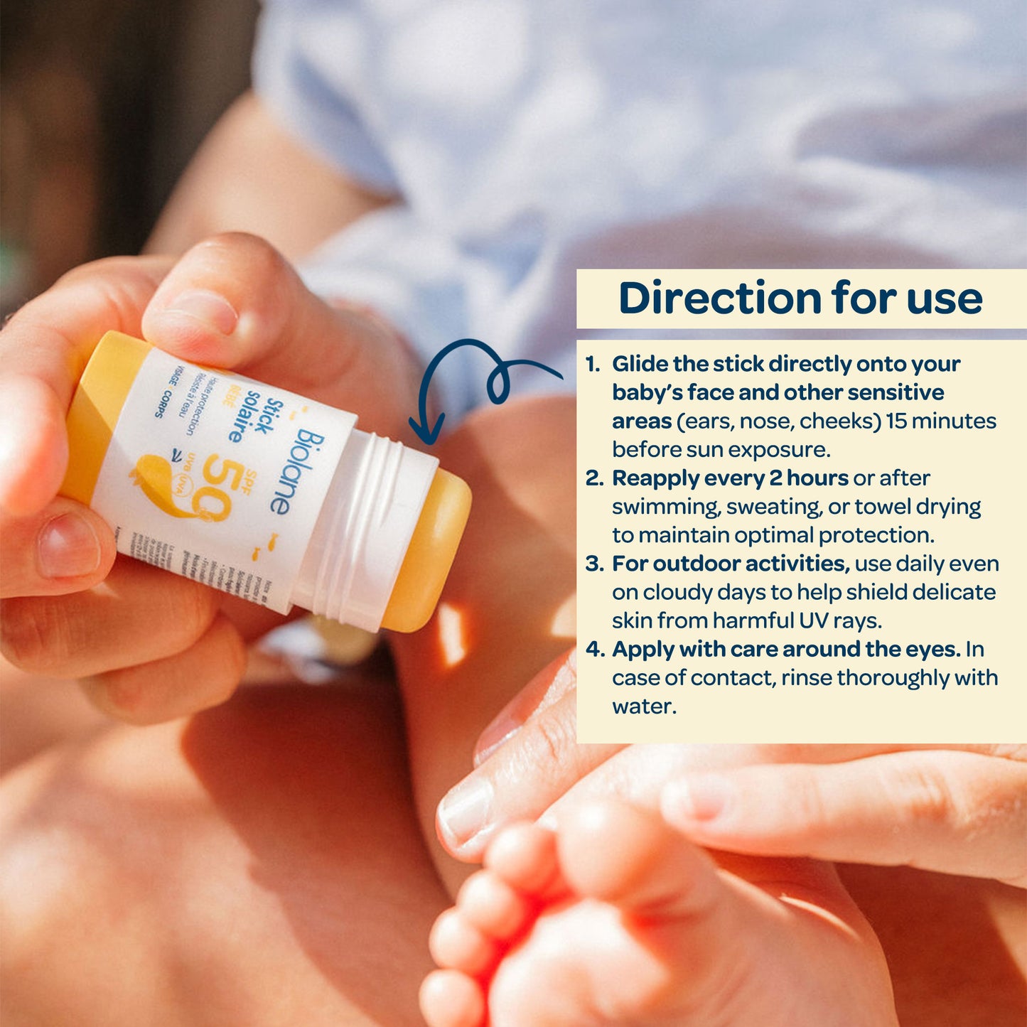 Biolane Baby Sunstick SPF 50+