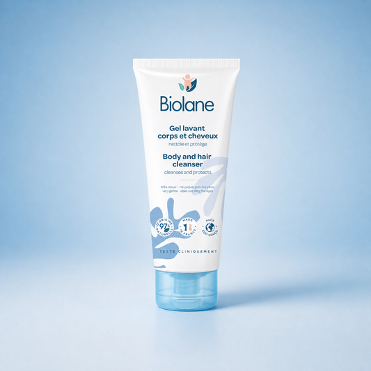 Biolane Baby Body & Hair Wash Gel 200 ml