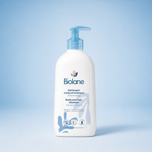 Biolane Baby Body & Hair Wash Gel 350 ml