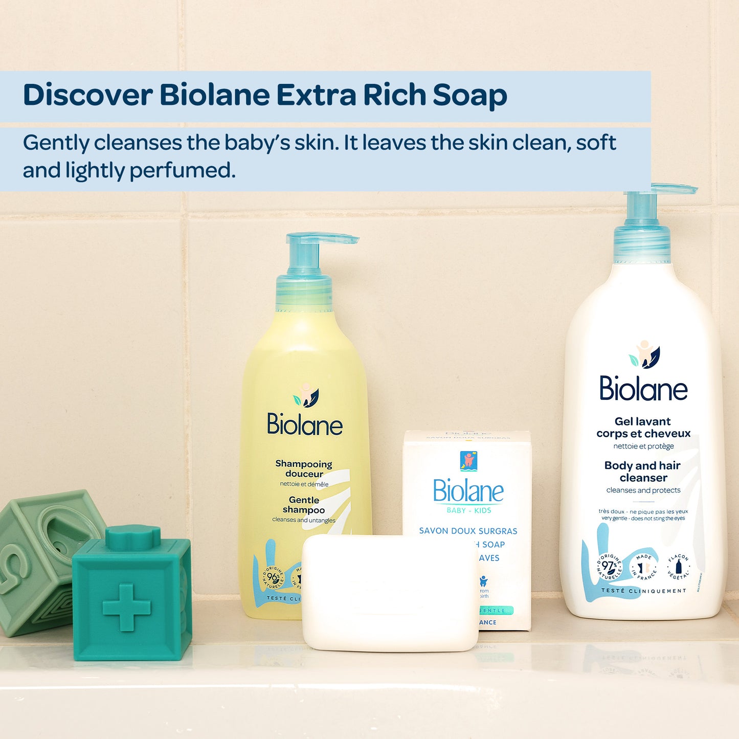 Biolane Extra Rich Soap for Baby