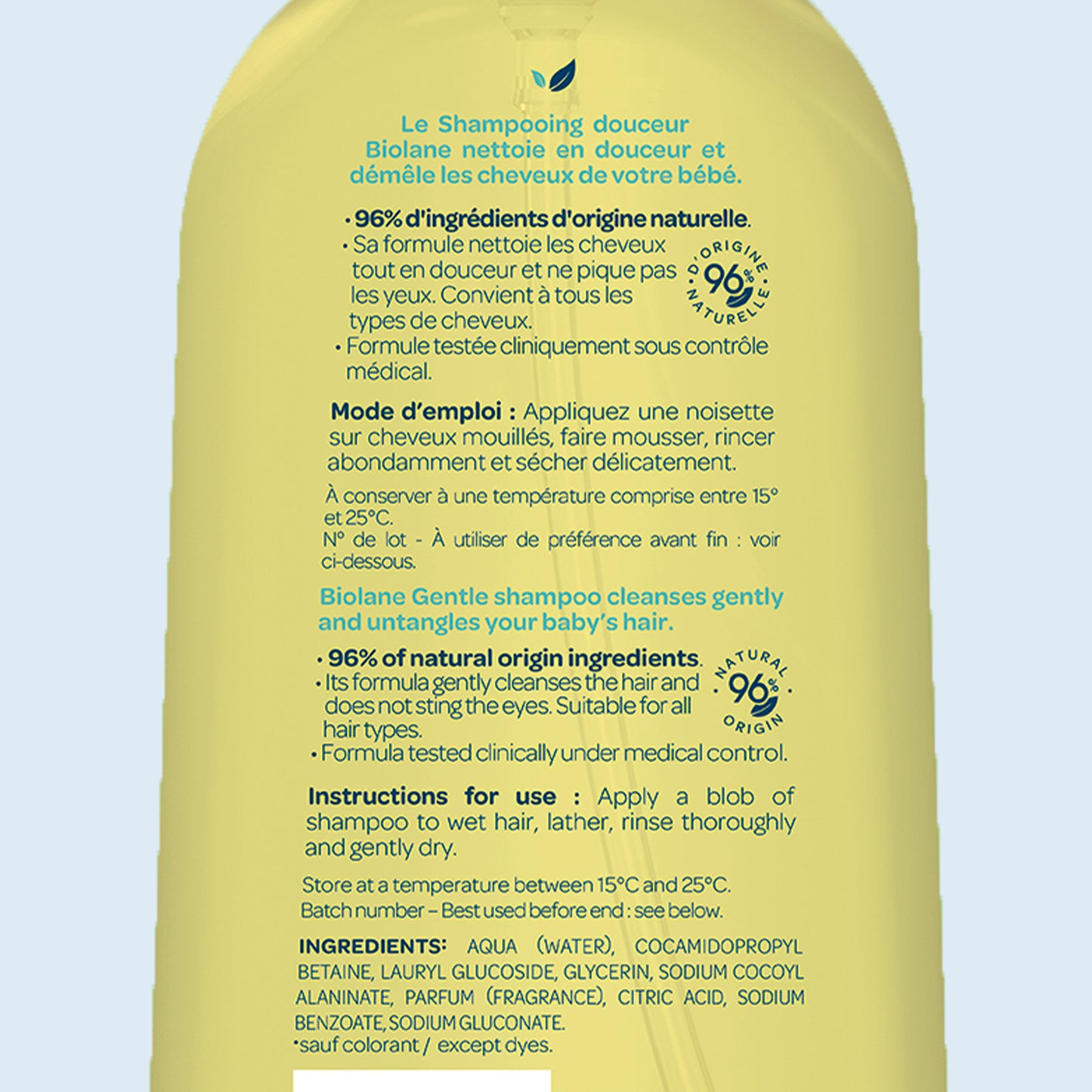 Biolane Gentle Shampoo 350 ml