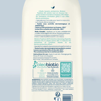 Biolane Topilane AD Protective Cleansing Oil
