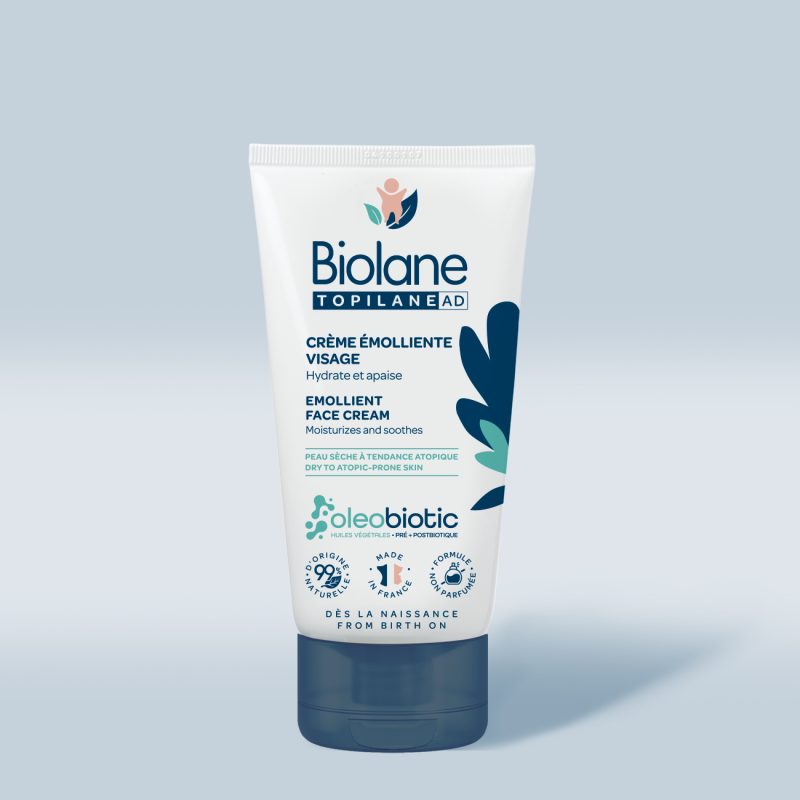 Biolane Topilane AD Emollient Face Cream for Babies