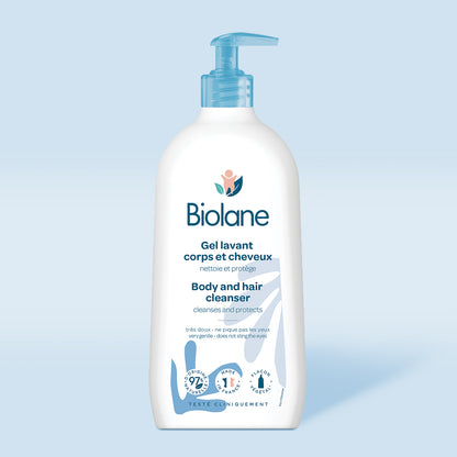 Biolane Baby Body & Hair Wash Gel — ingredients and usage
