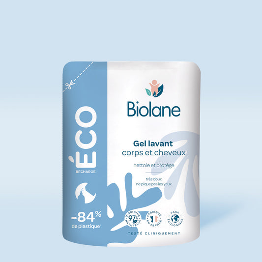 Biolane Baby Body & Hair Wash Gel Refill