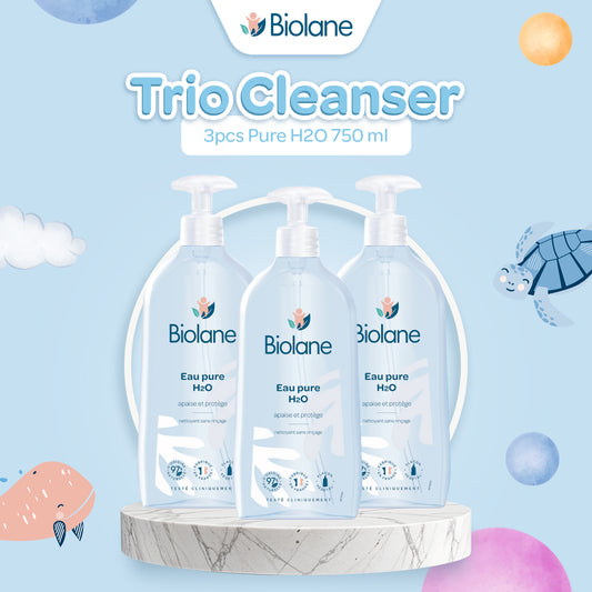 Biolane Trio Pure H2O Cleanser 750 ml