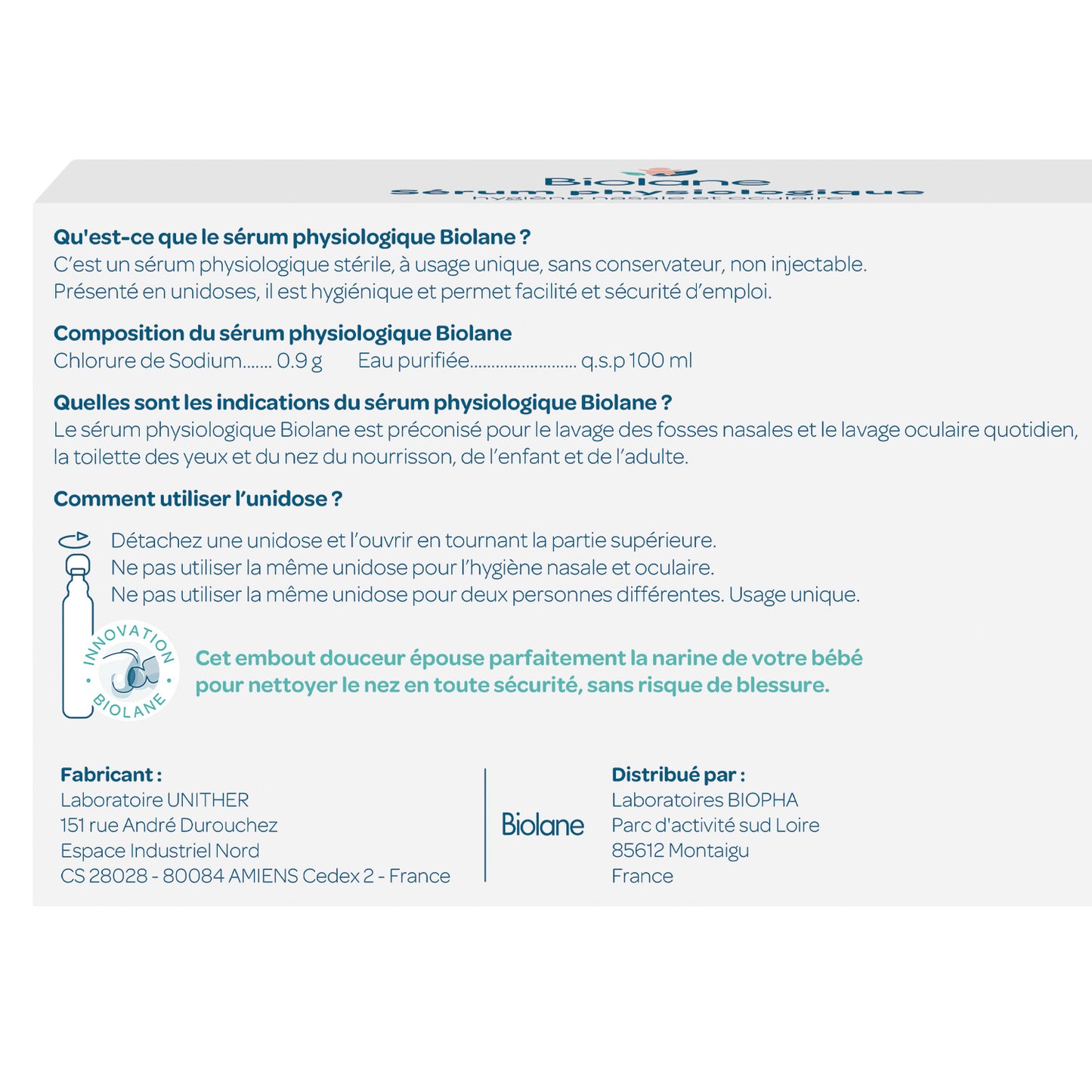 Biolane Saline Physiological Solution